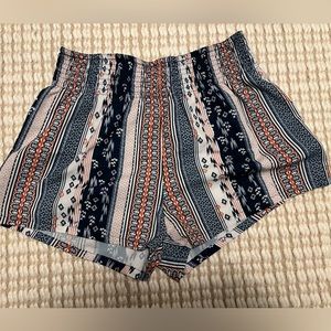 High waisted shorts
